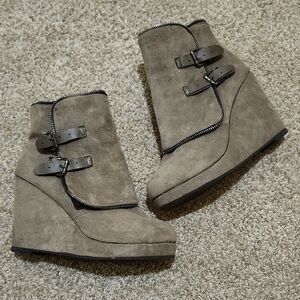 Wedge Ankle Boots